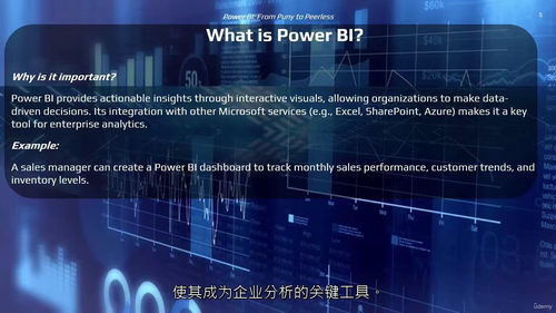 Power BI 从入门到精通 (中文字幕英文视频教程)