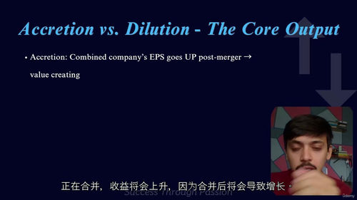 并购增厚稀释模型(投资银行专项)课程