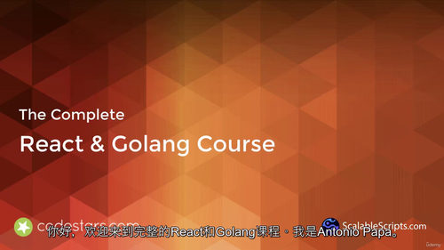 React与Golang全栈实战