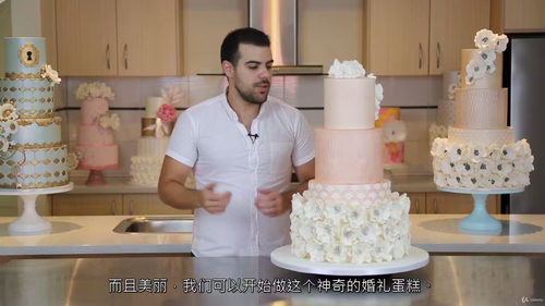 褶皱婚礼蛋糕制作教程