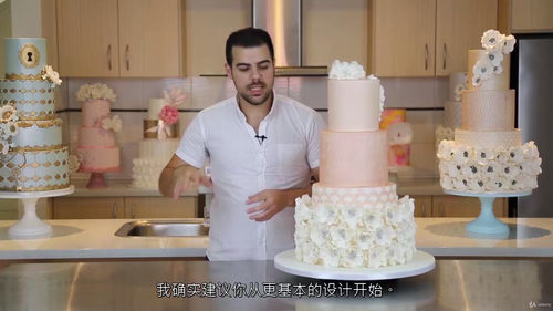 褶皱婚礼蛋糕制作教程