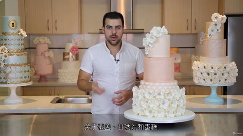 褶皱婚礼蛋糕制作教程