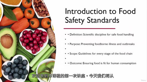 食品安全基础：卫生与控制体系