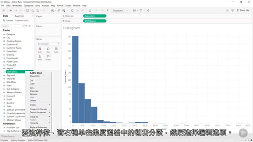 Tableau Desktop 高级图表制作实战课程