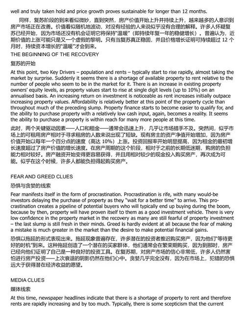 借势房地产周期:穿越繁荣、衰退与复苏的财富增值指南 (中英双