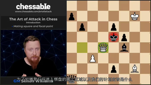 [中字] 国际象棋的进攻艺术（中文字幕英文视频教程）