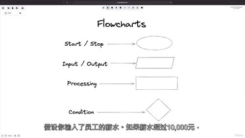 Java编程流程图精通教程 (中文字幕英文视频教程)
