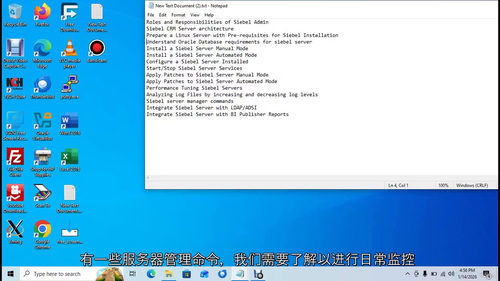 快速掌握Siebel管理员核心技能 (中文字幕英文视频教程)