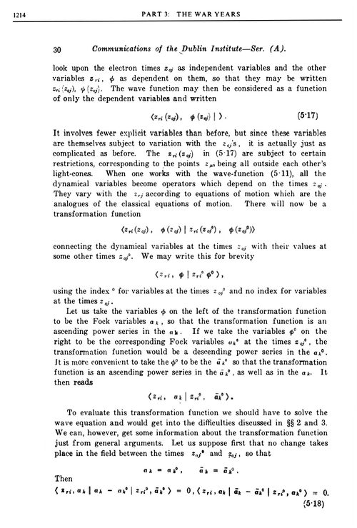 P. A. M. 狄拉克文集（1924-1948）  (英文
