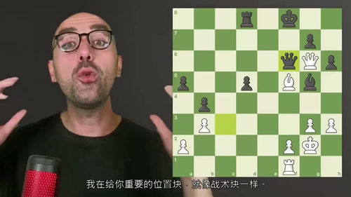 国际象棋实战技法精解：实用训练手册 英文视频课程中文外挂字幕