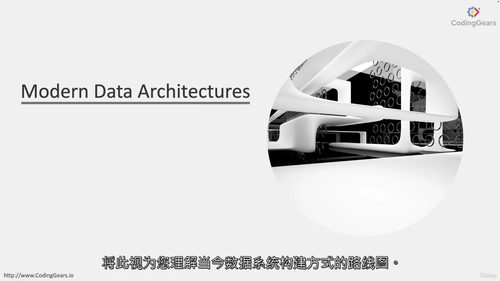 现代数据架构视频教程
