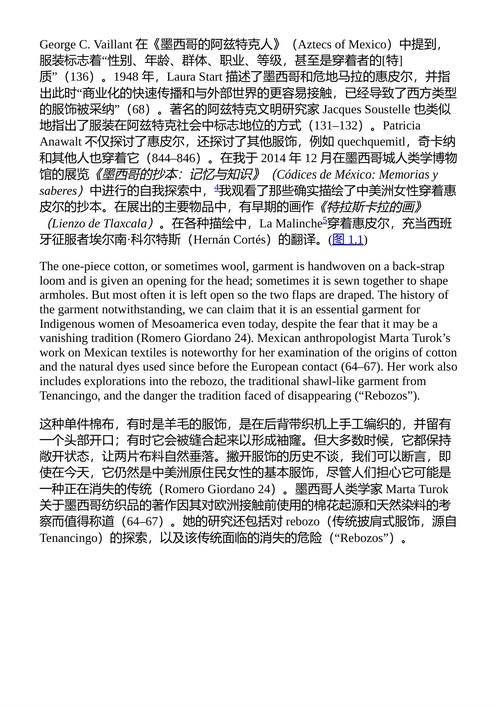 墨西哥裔女性时尚：政治、自我装饰与身份构建 未知作者 （中英
