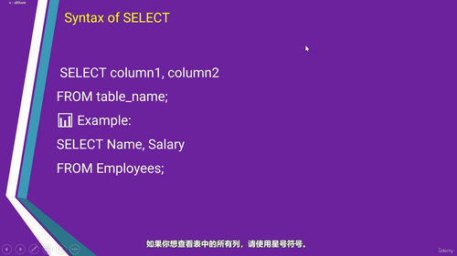 SQL数据库入门:为ASP.NET开发者打造的数据查询实战课 (英文课程中文字幕)