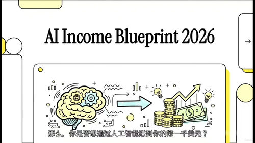 AI创富副业2026蓝图