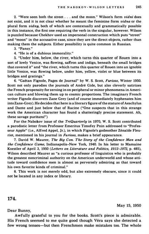 纳博科夫-威尔逊书信集 弗拉基米尔·纳博科夫 (英文电子书)