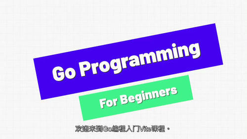Go语言（Golang）入门课程