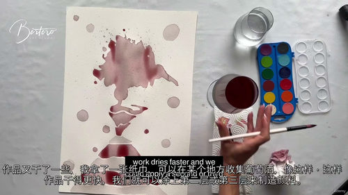 用刮刀和丙烯创作惊艳抽象画