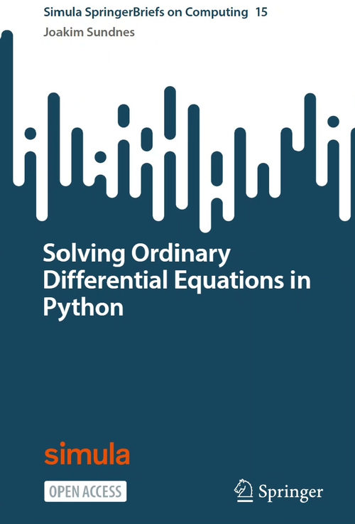 Python 求解常微分方程  (英文版电子书）