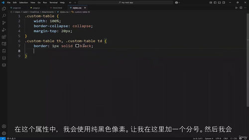 HTML和CSS 完整网页开发指南 (中文字幕英文视频教程)
