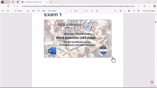 Microsoft Word(365 Apps)专家级 -