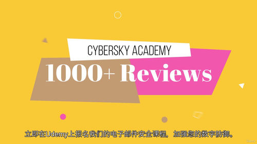 电子邮件安全基础(中文字幕英文视频教程)