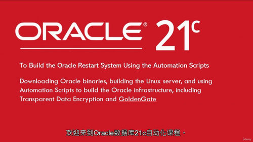 [中字] Oracle Database 21c 自动化部署