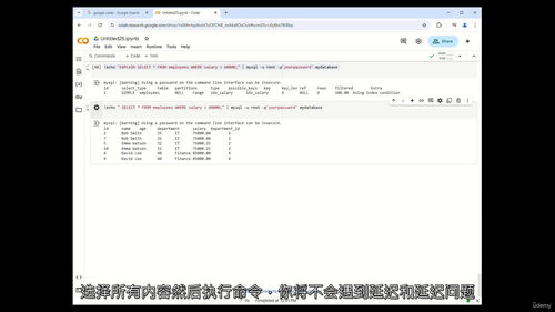 MySQL 数据库基础 —— 基于 Google Colab 的实战实验课