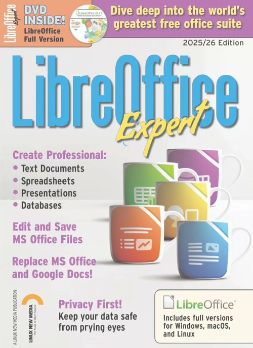自由办公套件（LibreOffice）（英文版电子书）
