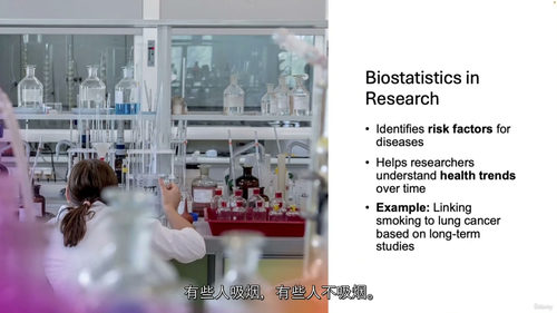 生物统计学精要:从基础到实践的进阶指南 (中文字幕英文视频