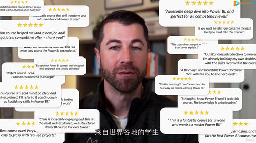 Power BI Desktop 商业智能实战课程(中文字幕