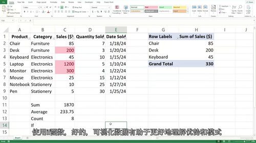 Excel 数据分析 —— 专业仪表板与报告制作实战  (中