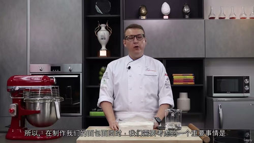 专业面包制作精讲（中英视频）