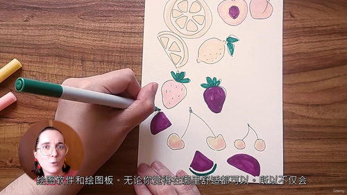 七天手绘挑战：从零学会绘画