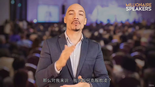 即兴演讲技巧：快速思考，自信表达 (中文字幕英文视频教程)