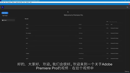 Adobe Premiere实战教程