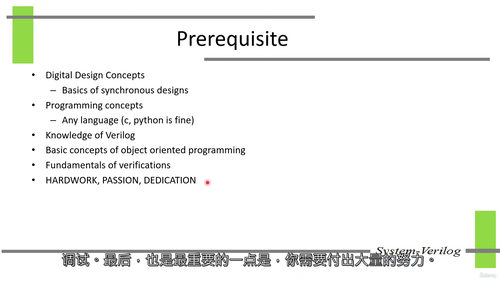 System Verilog验证教程