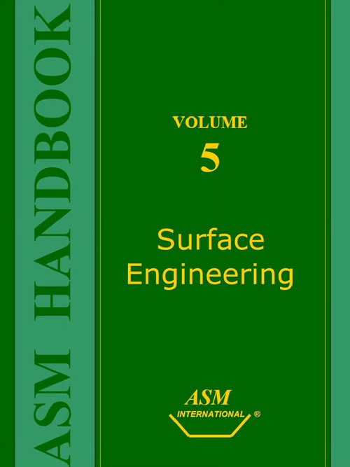 ASM 手册：第 5 卷 表面工程  (英文版电子书）