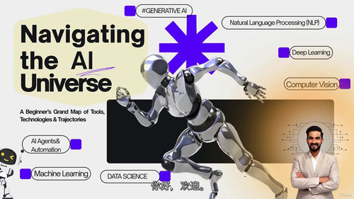 AI 领域全景导航：从数据科学到智能体