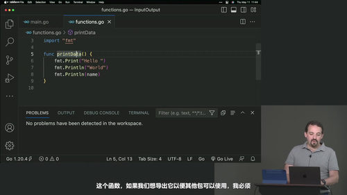 Go语言零基础入门 (英文课程中文字幕)