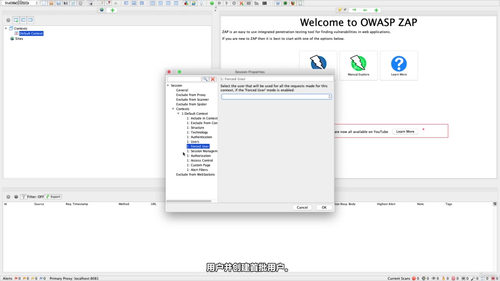 OWASP ZAP渗透测试与漏洞挖掘实战 (英文课程中文字幕)