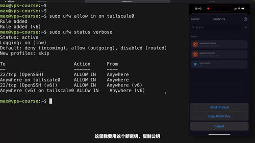 VPS服务器实战:从小白到安全部署 (英文课程中文字幕)