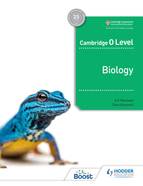 剑桥O Level生物学 D·G·马基恩; 戴夫·海沃德 (英文电子书)