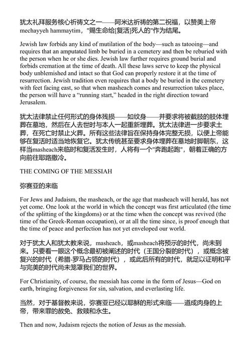 活出犹太教：犹太信仰、传统与实践完整指南 韦恩·多西克 (中英对照电子书)