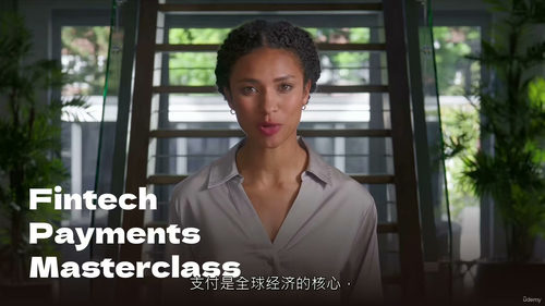 金融科技支付大师课 (中文字幕英文视频教程)