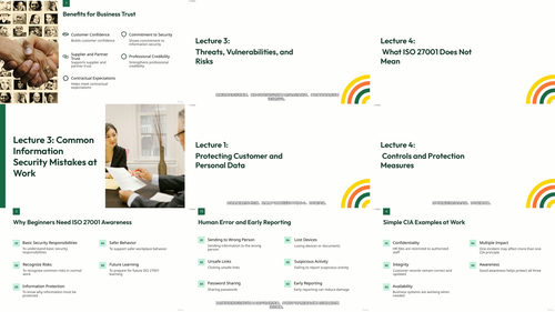 ISO 27001信息安全管理基础 (英文课程中文字幕)