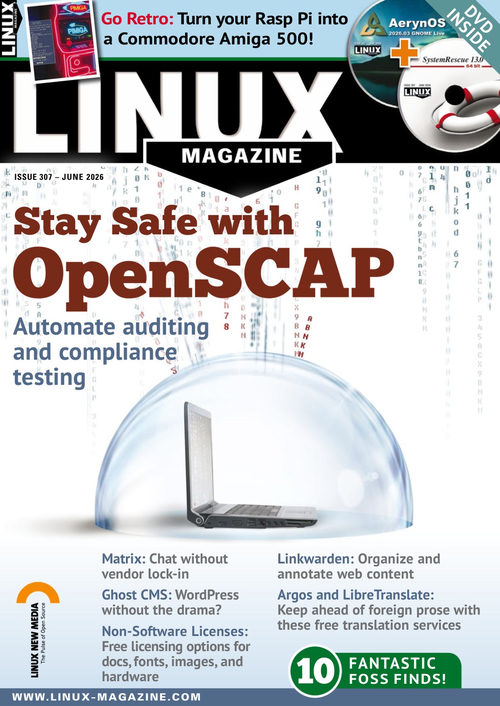 Linux杂志 2026年6月刊（第307期） (英文期刊)