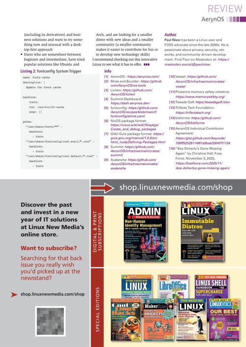 Linux杂志 2026年6月刊（第307期） (英文期刊)