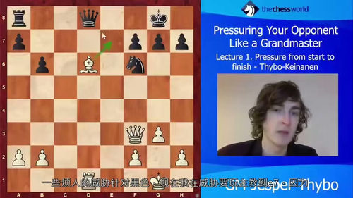 像特级大师一样压制对手——杰斯珀·赛博国际象棋大师课程 (
