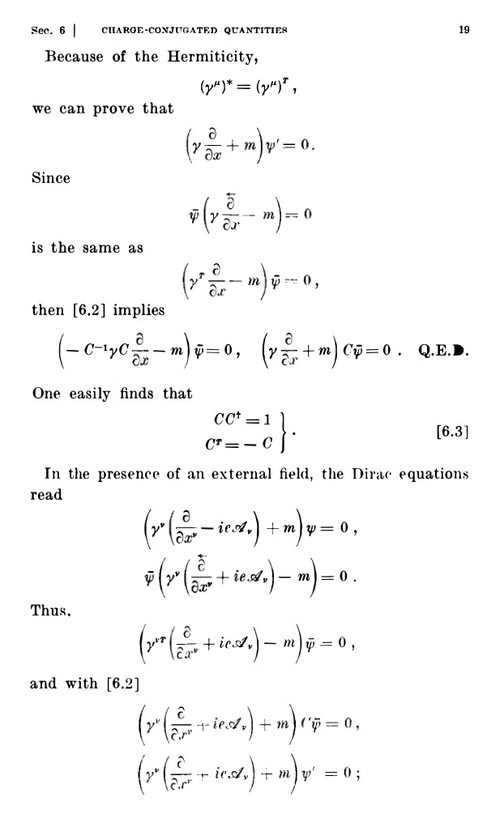 泡利物理学讲义·第六卷：场量子化专题 沃尔夫冈·泡利 (英文电子书)
