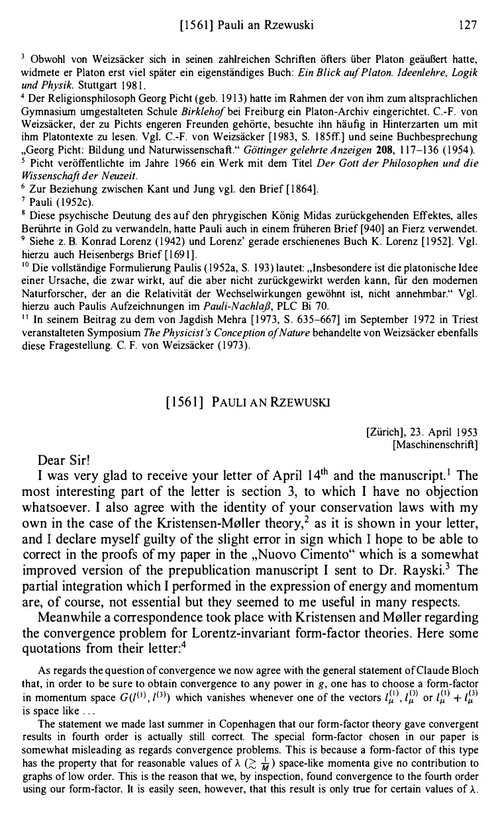 泡利科学书信集 第四卷第二部分 1953-1954 沃尔夫冈·泡利 (英文电子书)